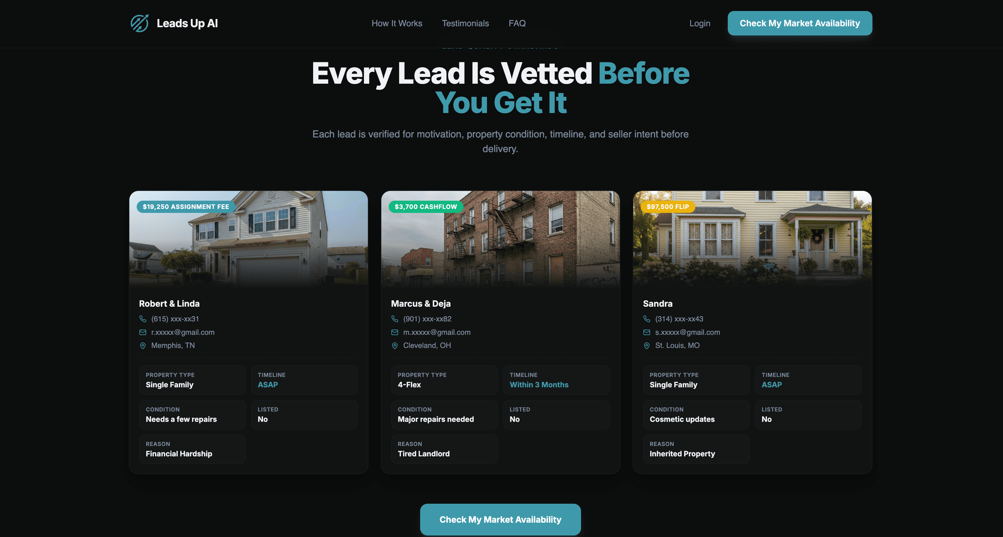 Leads Up AI Leads screenshot 2