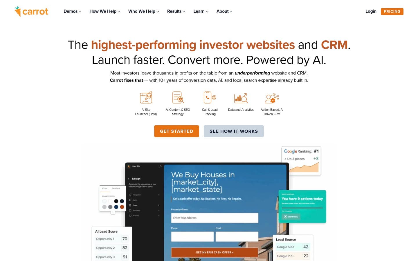 Auto-captured · Homepage (https://carrot.com/)