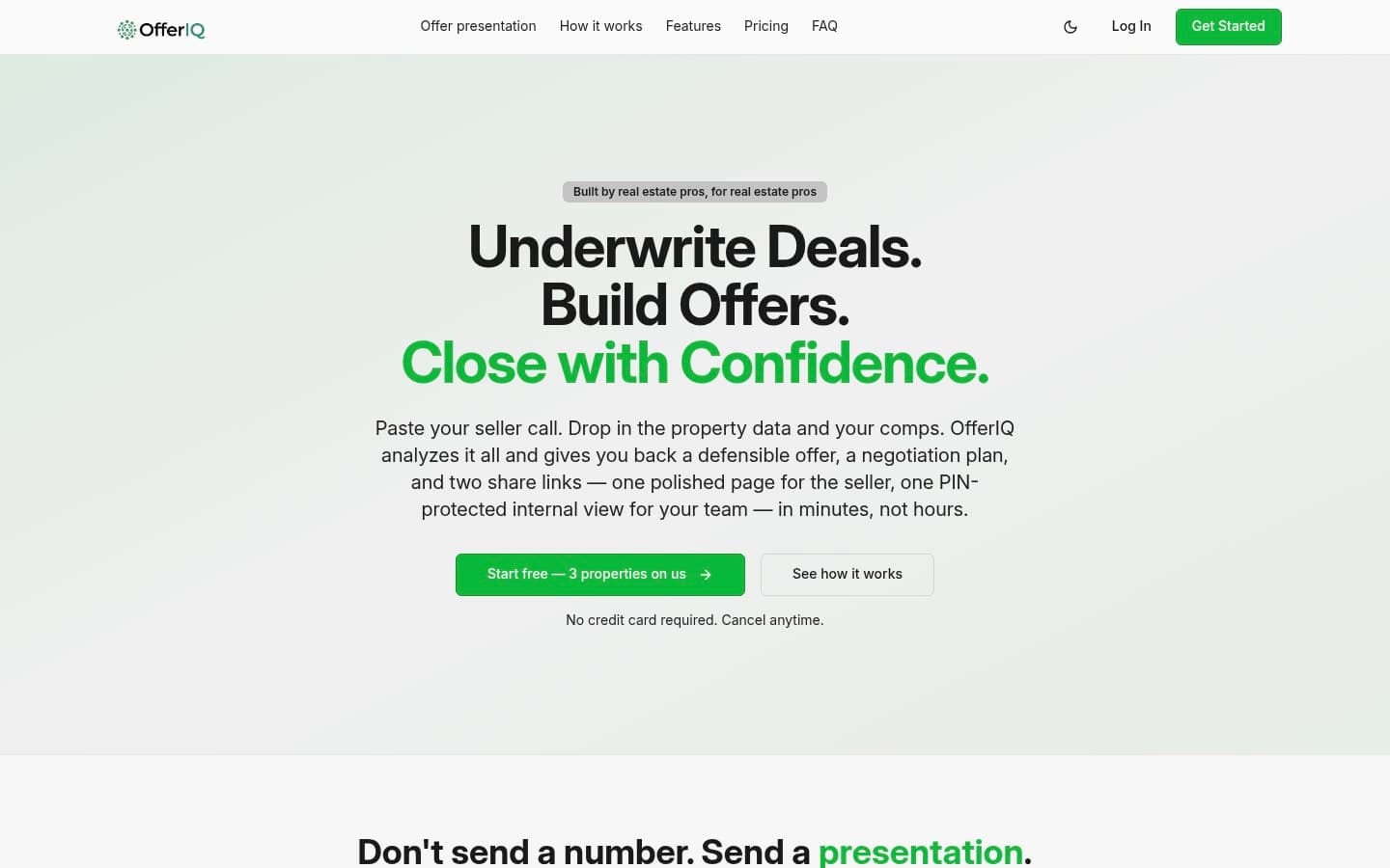 Auto-captured · Homepage (https://getofferiq.com/)