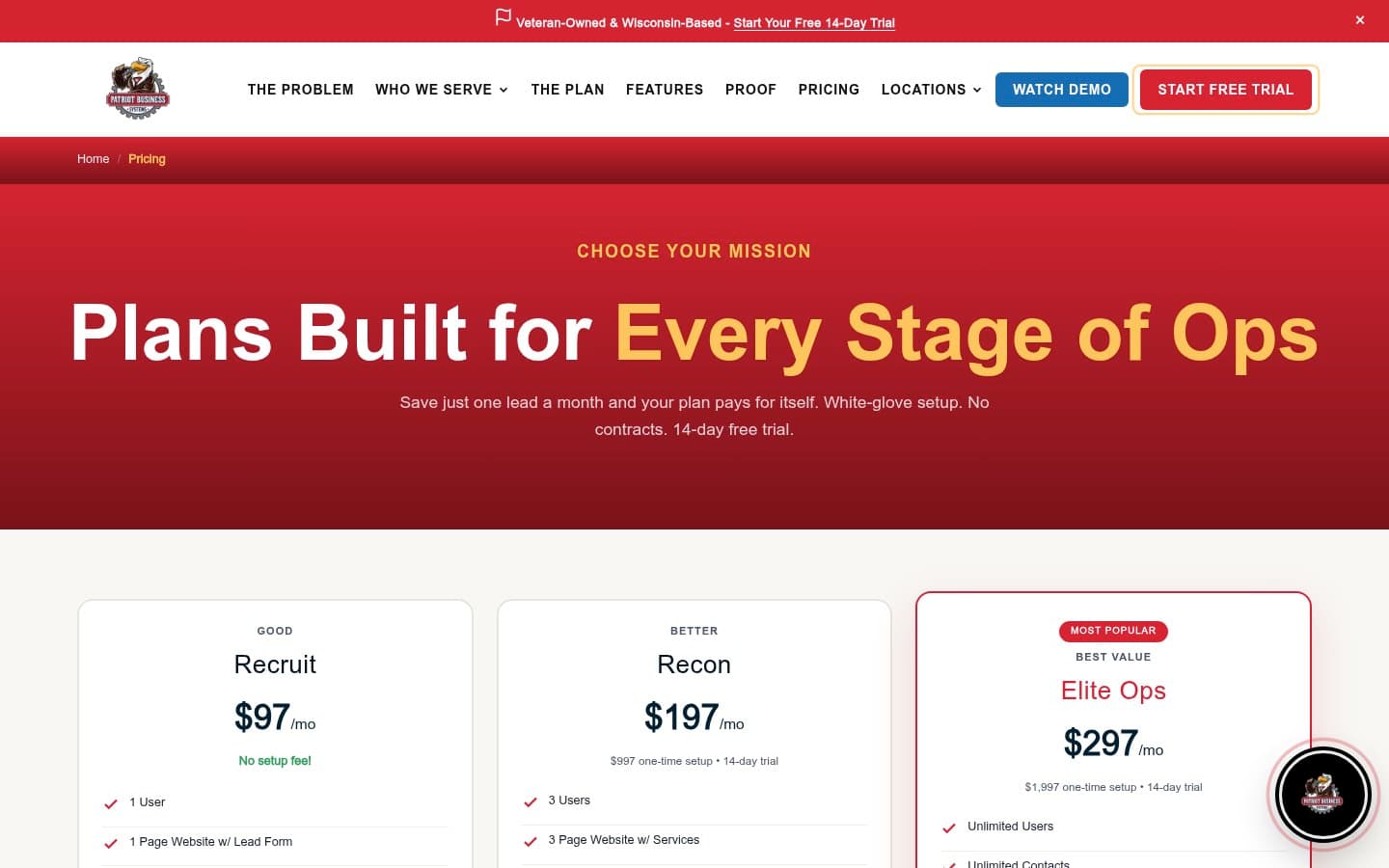 Auto-captured · Pricing (https://www.patriotbusinesssystems.com/pricing/)