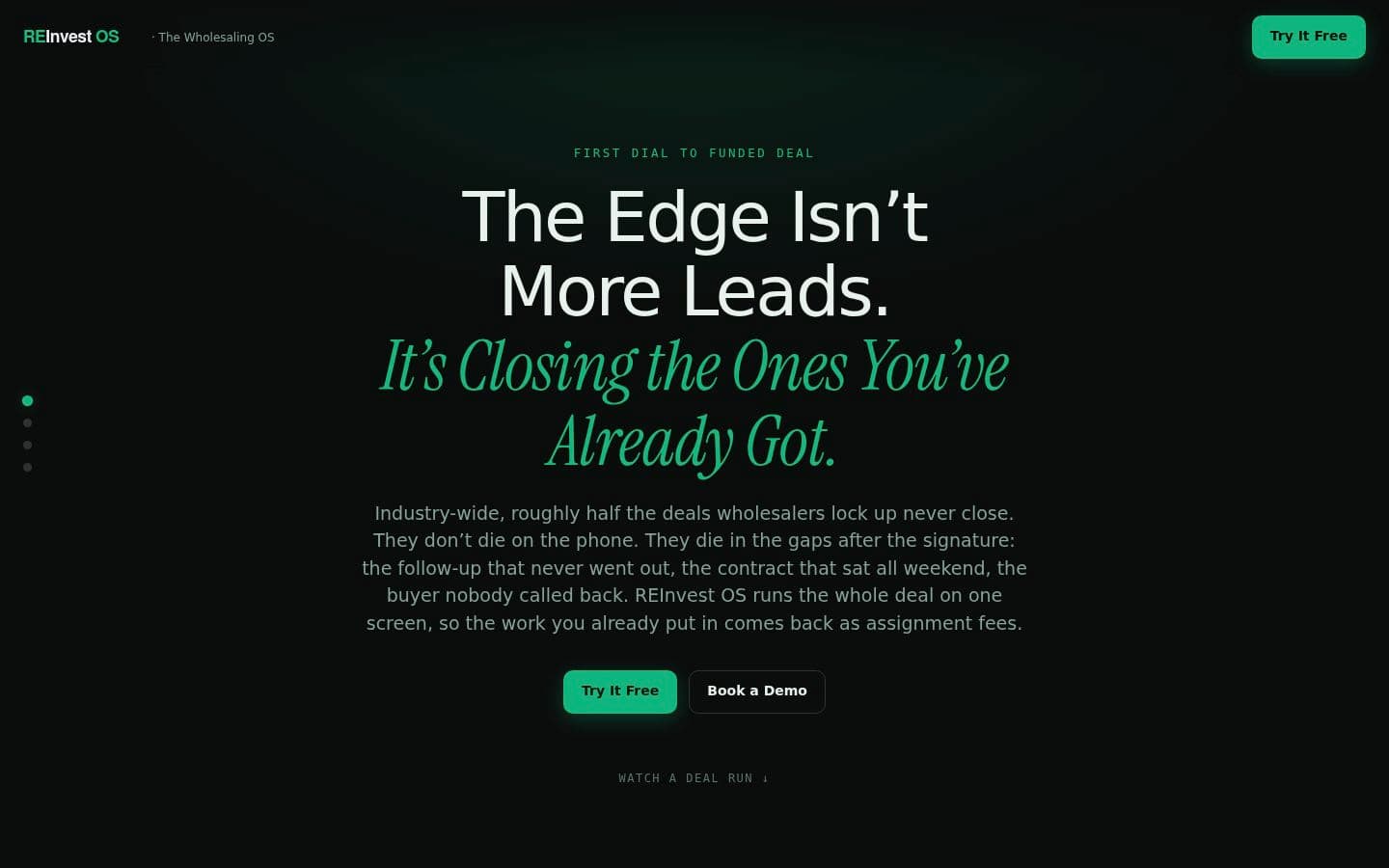 Auto-captured · Homepage (https://reinvestos.com/)