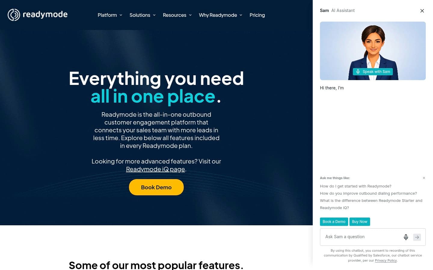 Auto-captured · Features (https://readymode.com/platform/all-features/)